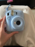 富士（FUJIFILM） instax mini12立拍立得一次成像相机 一次成像旅游相机可替换相纸 mini12 绣球蓝（香港仓发） 实拍图