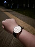 天王（TIAN WANG）送礼 TK系列情侣皮带石英手表男士商务刻字女士休闲简约腕表3851 白盘 棕带 【对表】 实拍图