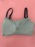 兰卓丽【李一桐同款】元气浮力杯内衣女背心式轻运动软支撑文胸夏季 丛林绿 M （160/85） 实拍图