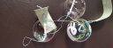 悦汇礼屋玻璃风铃 日本手工创意可爱卧室挂件饰旅游景区和风挂门饰小清新 帆船 实拍图