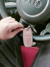 绅创奥迪A6l钥匙套新款A7L A3女A8L男士Q7红色S6 S7 Q6老款Q5 A4扣包 B款-无匙启动-红色（扣款） 按照钥匙外观选择款式 实拍图