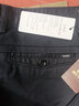 牧泰（MUTAI）春秋季厚款商务休闲裤男宽松中年男裤弹力男裤中老年男裤子男高腰 19#深蓝色 35码(2.8尺腰围) 实拍图