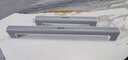 趣巢（QUNEST）卫生间毛巾架免打孔壁挂浴室浴巾挂架厕所毛巾杆简约风浴巾置物架 灰色短款【可挂1条毛巾】 实拍图