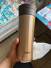 膳魔师（THERMOS） 保温杯男女不锈钢商务办公滤网泡茶水杯子TCMK-500/350团购定制 TCMK-500 金色 470ml 实拍图