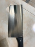 WMF福腾宝 不锈钢刀具套装家用厨房切菜刀切片刀中式厨刀水果刀套装 刀具+菜板+剪刀 4件套 实拍图