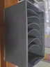 箱居衣物分格收纳盒家用衣服裤子收纳袋分隔衣柜收纳分层无纺布收纳箱 【加硬升级】灰色7格带提手 灰色 实拍图