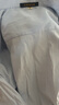 罗蒙短袖衬衫男士薄款条纹衬衫商务职业工装衬衣男装L82D997蓝 42  实拍图