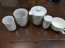苏氏陶瓷（SUSHI CERAMICS）便捷茶具快客杯忆荷四件茶具套组 实拍图