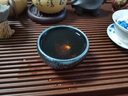 隐庐 李可明 纯手工冰裂纹汝瓷茶杯 汝州原矿汝窑主人杯精品单杯 冰裂海棠杯 实拍图