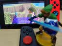 塞尔达传说王国之泪amiibo旷野之息狼林克鬼神套黄昏弓手办守护者 四英杰连体 实拍图