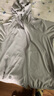 真维斯（Jeanswest）防晒衣男防晒服轻薄夹克外套上衣冰感夏季情侣款皮肤衣 A449-568男/浅灰色 3XL (170斤-190斤) 实拍图