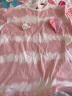 MQD童装女童条纹短袖T恤23夏季新款儿童纯棉立体云朵卡通韩版t恤 冰淇淋粉 160 晒单实拍图