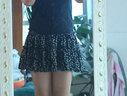 妙奕嘉半身裙女碎花短裙新款百褶裙学院风a字裙小个子显瘦裙子蛋糕裙 碎花短裙【黑色】 XL 【建议 115-130斤】 实拍图