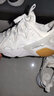 耐克NIKE女休闲鞋气垫HUARACHE运动鞋DQ8031-101顶峰白37.5 实拍图