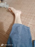 写璇（XIEXUAN）夏季薄款牛仔短裤男七分裤男士宽松直筒弹力中裤休闲哈伦潮流裤子 实拍图