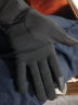迪卡侬（DECATHLON）手套秋男女跑步健身骑行加绒保暖运动全指五指RUNC 黑色 XL 实拍图