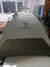 骆驼（CAMEL） 户外帐篷黑胶折叠便携式野营帐露营装备过夜防雨遮阳防晒 幻影银化绿【肽金黑胶】 A111-5 双层液压 实拍图