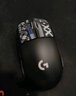 BUBM gpw罗技鼠标防滑贴狗屁王一代贴纸吸汗防滑电竞游戏鼠标贴脚垫贴顺滑耐磨配件 GPW一代黑色印花 实拍图
