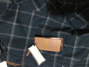 恒源祥长袖纯色衬衫男保暖磨毛格子加绒内里衬衣外套上衣 83152皮粉 常规 41 实拍图