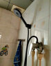 四季沐歌（MICOE）黑色增压花洒淋浴喷头套装 加压浴室沐浴手持洗澡莲蓬单头卫浴HS-102-1D 实拍图