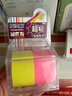 N次贴(STICKN)36540 超粘卷筒便签纸/纸胶带.附胶带座(25mm*10m)荧光洋红、黄 2卷/卡 实拍图