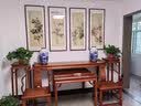 琅櫃坊（LANGGUIFANG） 梅兰竹菊四条屏挂画客厅沙发背景墙4四联书房茶室装饰中美协名家 A-梅兰竹菊【框后：48*168cm】 裱好框【包安装】推荐 实拍图