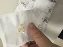 硅胶耳堵后塞防掉金耳钉塞子超紧镀金防超细防滑圆形堵头珍珠 硅胶白k套圈汉堡耳堵【2对装】 实拍图