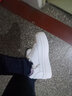 回力女鞋厚底小白鞋女2026夏季新款爆款百搭配裙子小个子增高时尚板鞋 4522白色 【6厘米超轻厚底】 37 实拍图