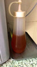 INOMATA日本进口调味瓶油壶挤酱瓶子番茄酱挤压瓶蜂蜜果酱沙拉酱耗油瓶 大号白色1201 实拍图