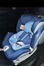 宝贝第一（Babyfirst）灵犀/灵犀pro宝宝儿童安全座椅0-7岁360旋转车载婴儿可坐可躺 灵犀-幻影蓝（红点款） 实拍图