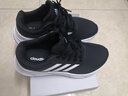 阿迪达斯（adidas）跑步鞋男鞋 26新款春季网面透气休闲鞋轻便缓震耐磨训练运动鞋 全黑色/现货速发/店长主推款 建议拍大半码 41 (内长255mm) 实拍图