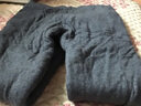 恒源祥三层加厚棉裤男女100%纯羊毛裤护膝冬东北内衣加大中老年宽松保暖 三层加厚女款深灰（抵御-30℃） 2XL (175) 实拍图