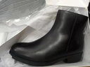 3515强人男靴羊毛皮靴男冬马丁靴切尔西靴男加绒皮靴保暖耐磨正装 实拍图