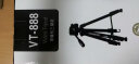 云腾（YUNTENG） VT-888 精品便携三脚架云台套装 微单数码单反相机摄像机旅行用 优质铝合金超轻三角架黑色 实拍图
