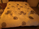 欧莉斯 床上四件套纯棉小清新床单被套全棉四件套公主风床上用品 秋天童话 1.5M床笠款（适200*230CM被芯） 实拍图