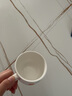 瓷航（CiH）瓷航可爱小杯咖啡杯茶杯带把陶瓷纯白小水杯简约创意儿童牛奶杯 卡通动物咖啡杯系列一套四个 实拍图