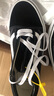 万斯范斯男鞋Old Skool情侣经典款低帮帆布黑白休闲滑板鞋VN000D3HY28 VN000D3HY28 黑白经典 42 实拍图