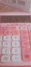 晨光（MG） 语音计算器大按键屏幕学生用考试可爱韩国个性创意女生可爱糖果色卡通计算机多功能真人发音 蓝色 实拍图