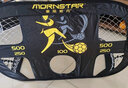 摩丽斯丹（Mornstar）儿童足球门框折叠便携式移动训练足球门室内户外沙滩幼儿园运动 黑色【120*76*76CM】 实拍图