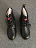 Dickies马丁靴男靴2025秋冬百搭靴子男高帮黑色皮靴英伦短靴加绒工装鞋子 黑色S28（男款加绒） 45 【偏大一码，适合运动鞋46】 实拍图