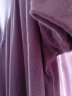 莫代尔棉睡裙女夏季薄款宽松短袖连衣裙大码加肥家居A字裙百褶裙 紫色 XL(140-200斤) 晒单实拍图