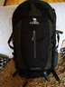 骆驼38L大容量户外登山包旅行双肩包旅游徒步背包 2S04001A，黑色 （赠防雨罩） 实拍图