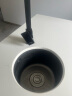 好彩淘（HAOCAITAO） 水槽单槽洗菜盆台下盆圆形纳米厨房304不锈钢阳台吧台小水槽 C套餐（配方形龙头） 圆槽φ320mm 实拍图