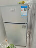 申花（SHENHUA）小冰箱小型家用宿舍办公室节能尾货机迷你冷藏冷冻电冰箱 【性价比优选】-58A118银（一级能效）-申花 实拍图
