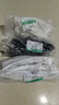 伊莱科（ELECALL）热缩管Φ1~40mm黑白色绝缘热缩套管耳机充电数据线电线电缆保护管 白色 【2倍缩】φ2.5mm【10米】 实拍图