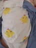 豆苗儿婴儿纯棉肚兜春夏季宝宝护肚子新生儿童睡觉兜兜小孩薄款四季通用 白色动物园+萌小鸡（双层两件装） 73码建议年龄7-12个月 实拍图