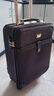 珉璐保罗（MINLUBAOLUO）商务拉杆箱行李箱男士飞机万向轮旅行箱20英寸登机箱皮箱子 咖啡色 20英寸竖款【可登机】 实拍图