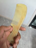 虞美人梳子天然黄牛角梳子刻字按摩梳生日礼物送女友 白角4-3（礼盒） 实拍图