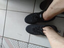 罗兰船长【官方正版丨超轻透气】品牌直营 休闲鞋男时尚运动鞋慢跑鞋 限量版丨黑灰-四季丨高级定制 41 实拍图