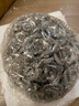 正想 花瓶陶瓷摆件家居客厅装饰品摆件工艺品办公室玄关电视酒柜摆设 浑圆花瓶-银色（配3枝摇钱枝） 实拍图